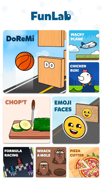 Funlab: Antistress Mini Games - Gameplay image of android game