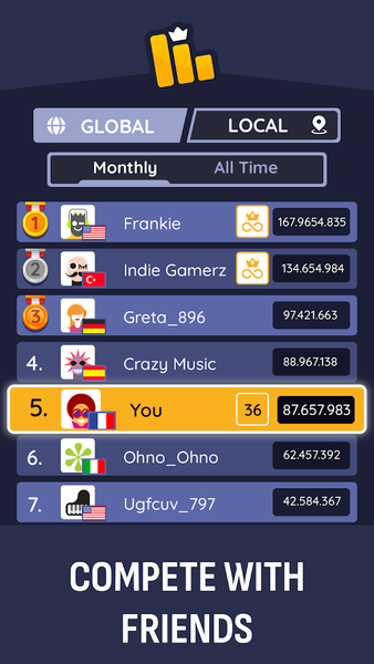 X۲ Puzzle: Number Merge ۲۰۴۸ - عکس بازی موبایلی اندروید