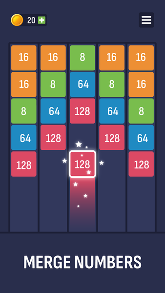 X۲ Puzzle: Number Merge ۲۰۴۸ - عکس بازی موبایلی اندروید