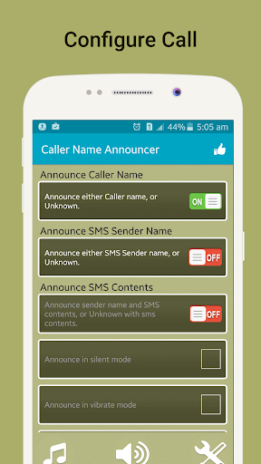 Caller Name Announcer - عکس برنامه موبایلی اندروید