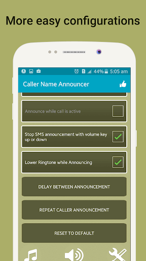 Caller Name Announcer - عکس برنامه موبایلی اندروید