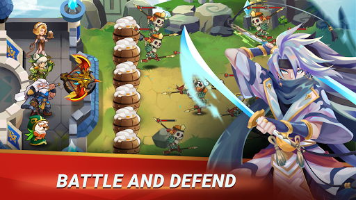 Castle Defender - Gameplay image of android game