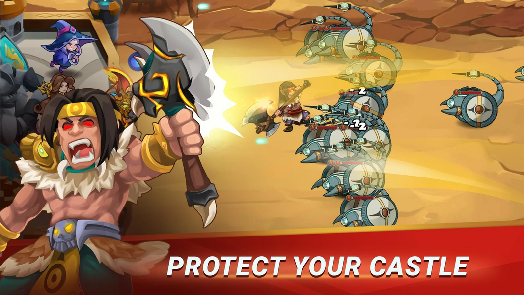Castle Defender Premium - Gameplay image of android game