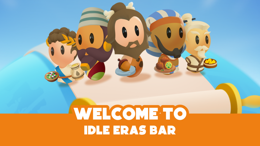 Idle Eras Bar: Food Tycoon - Gameplay image of android game