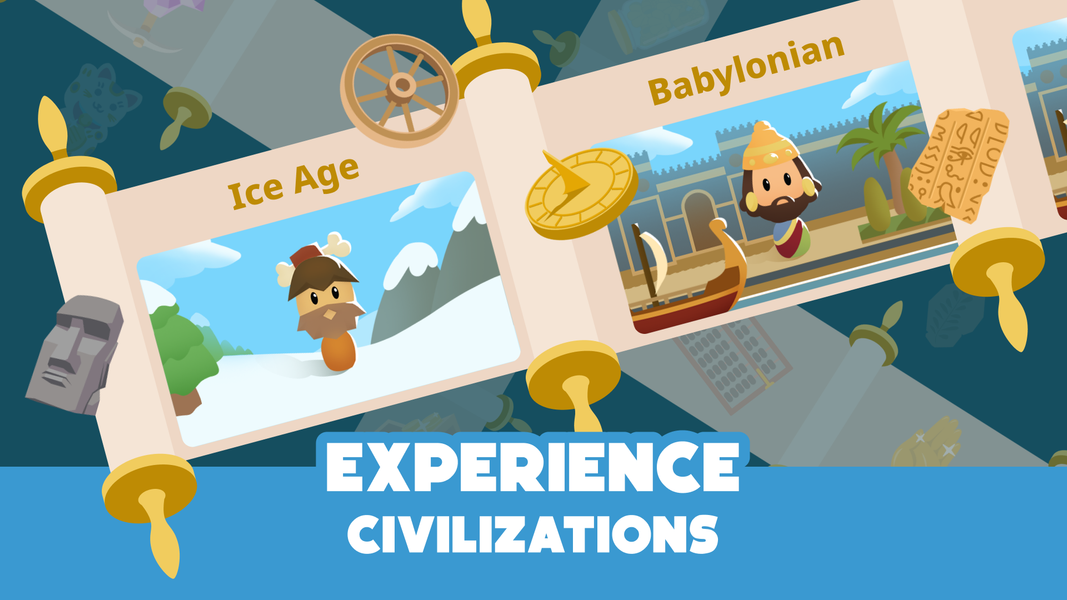 Idle Eras Bar: Food Tycoon - Gameplay image of android game