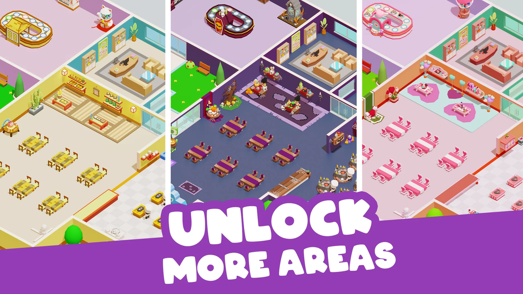 Mini Restaurant: Idle Tycoon - عکس برنامه موبایلی اندروید