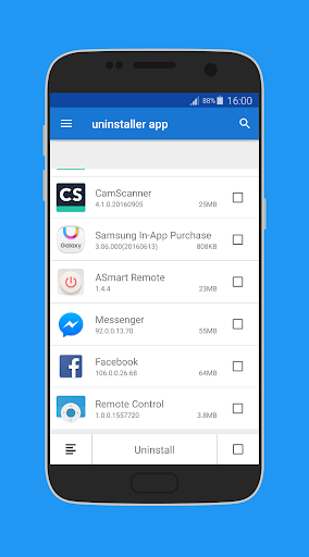 Uninstaller Pro : app remover - عکس برنامه موبایلی اندروید