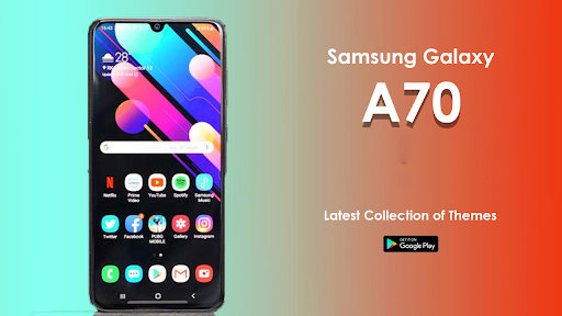 Galaxy A70 | Theme For Galaxy A70 - عکس برنامه موبایلی اندروید