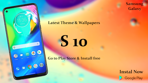 Theme for Samsung s10 | Galaxy S10 launcher - عکس برنامه موبایلی اندروید