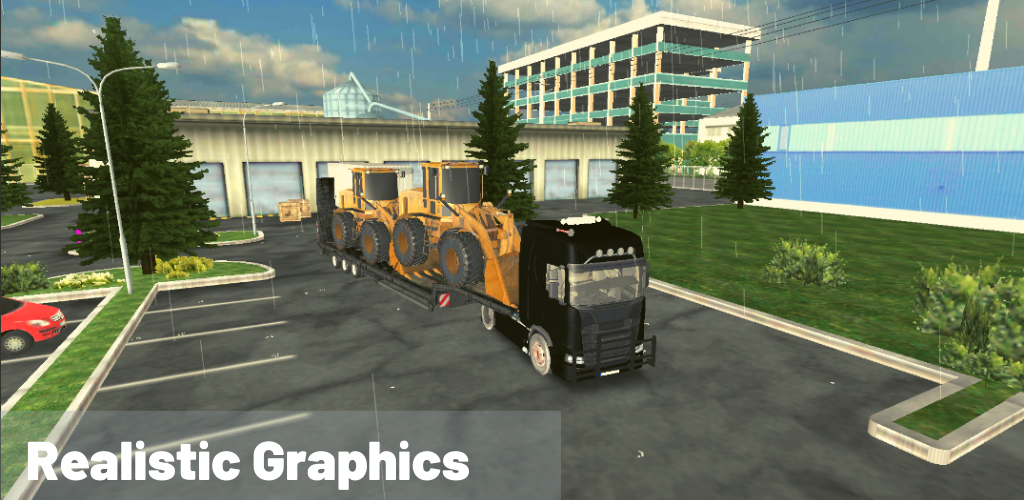 Truck Simulator Game 22 - Gameplay image of android game