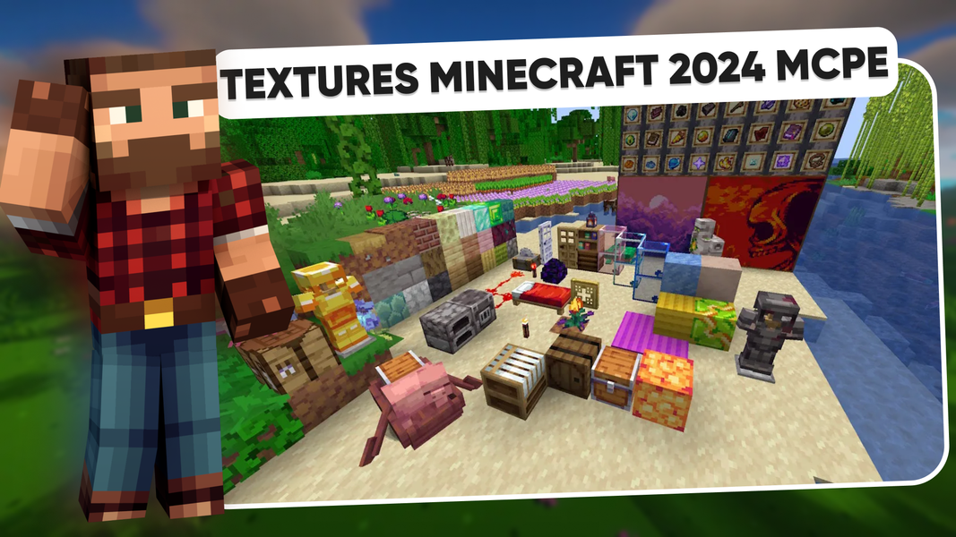 Textures Minecraft ۲۰۲۴ MCPE - عکس برنامه موبایلی اندروید