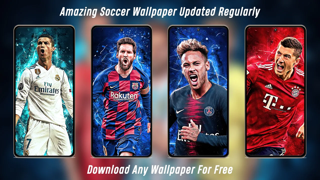 Football Wallpaper HD 4K - عکس برنامه موبایلی اندروید