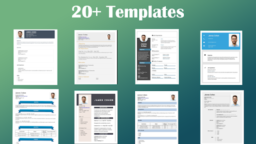 Resume Maker CV Maker - عکس برنامه موبایلی اندروید