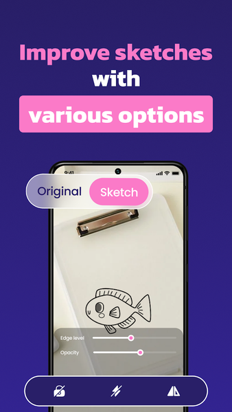 Trace Drawing - SketchAR - Image screenshot of android app