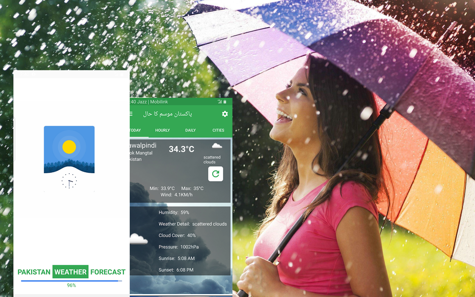 Pakistan Weather Forecast 2025 - Image screenshot of android app