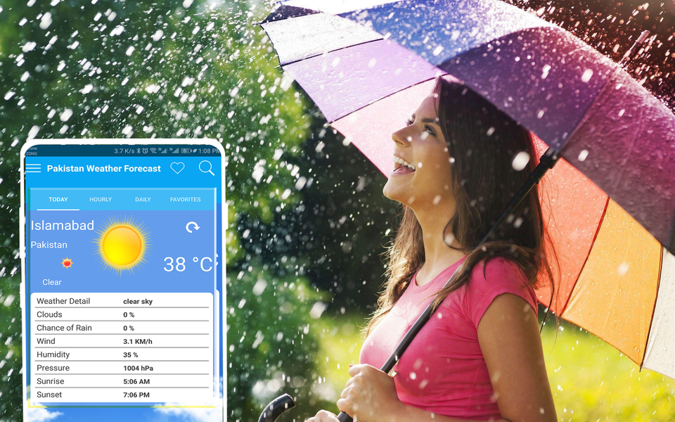 Pakistan Weather Forecast ۲۰۲۵ - عکس برنامه موبایلی اندروید