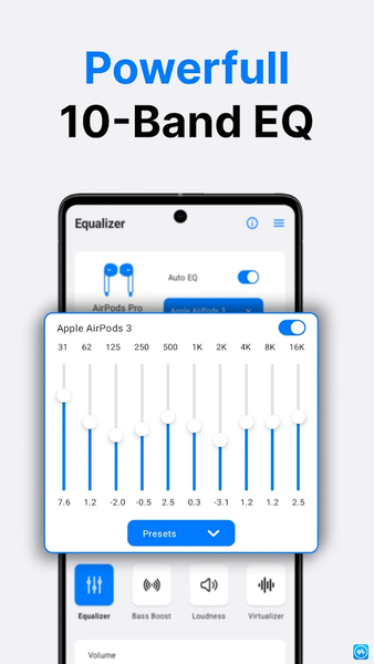 Wave Equalizer FX Bass Booster - عکس برنامه موبایلی اندروید