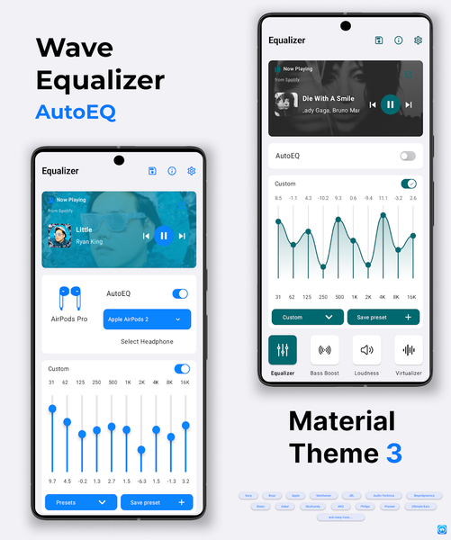 Wave Equalizer FX Bass Booster - عکس برنامه موبایلی اندروید