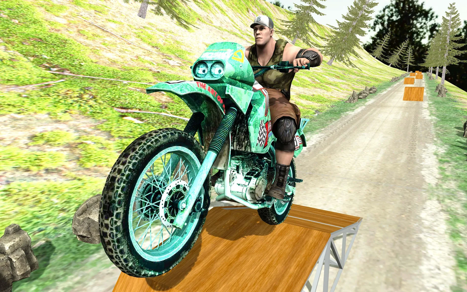 Wrestlers Moto Stunts Racer - عکس بازی موبایلی اندروید