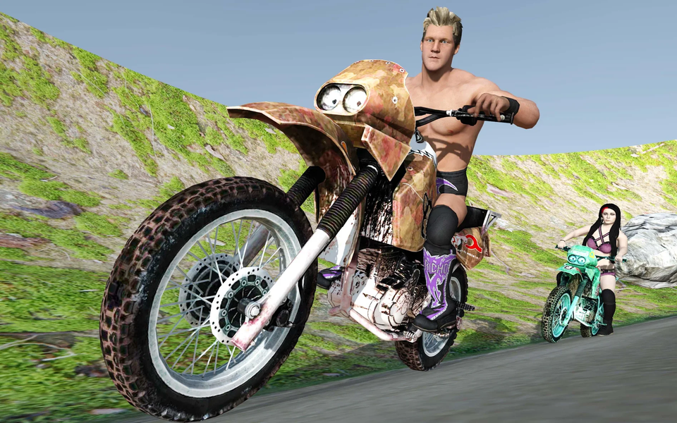 Wrestlers Moto Stunts Racer - عکس بازی موبایلی اندروید