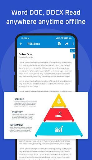 Document Reader: PDF, DOC, PPT - عکس برنامه موبایلی اندروید