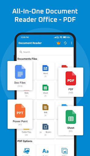 Document Reader: PDF, DOC, PPT - عکس برنامه موبایلی اندروید