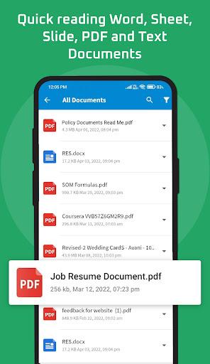 Document Reader: PDF, DOC, PPT - Image screenshot of android app