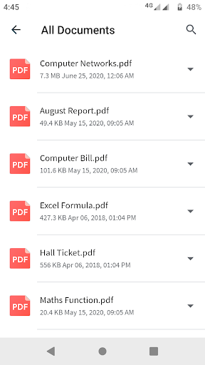 PDF Reader : Read All PDF - عکس برنامه موبایلی اندروید
