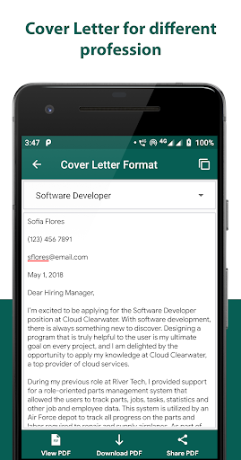 Resume Builder - CV Maker - Image screenshot of android app