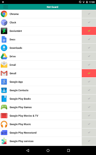 Net-Guard : Simple Data saver & App lock for kids - Image screenshot of android app