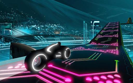 Galaxy Moto Rider - Gameplay image of android game