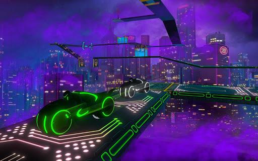 Galaxy Moto Rider - Gameplay image of android game