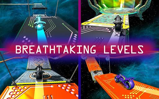 Galaxy Moto Rider - Gameplay image of android game