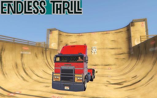 Heavy Bus Mega Ramps Stunts - Gameplay image of android game