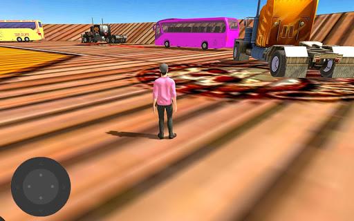 Heavy Bus Mega Ramps Stunts - Gameplay image of android game