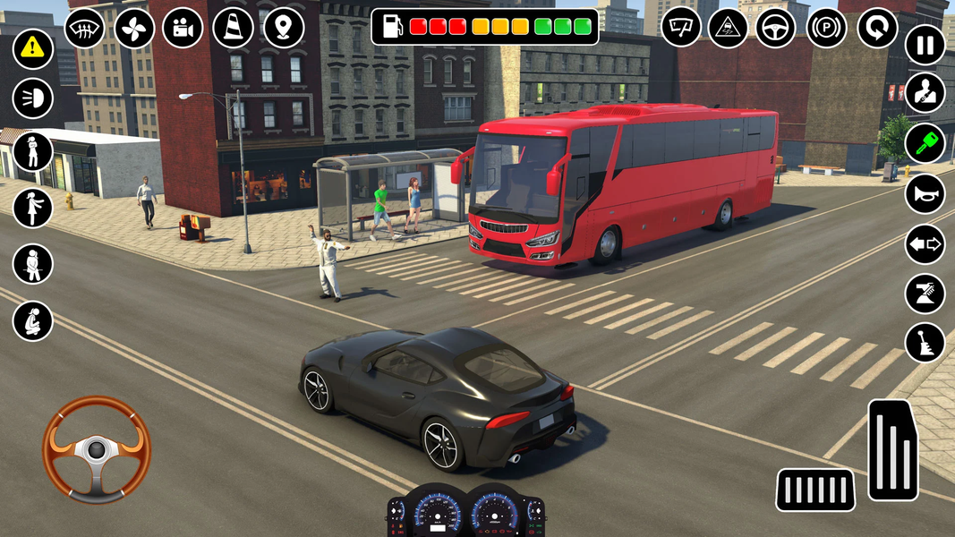 Bus Simulator ۳D: Bus Games - عکس بازی موبایلی اندروید