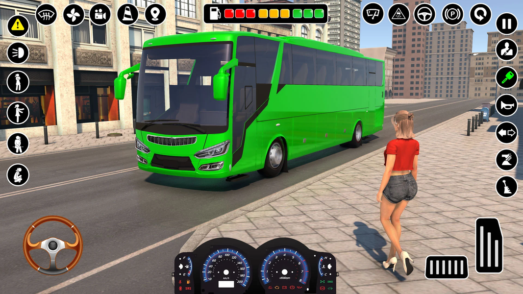 Bus Simulator ۳D: Bus Games - عکس بازی موبایلی اندروید