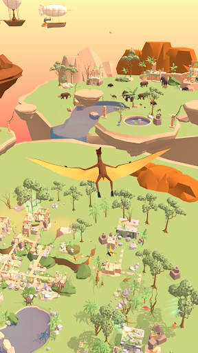 Dino Island -relax idle game- - Image screenshot of android app