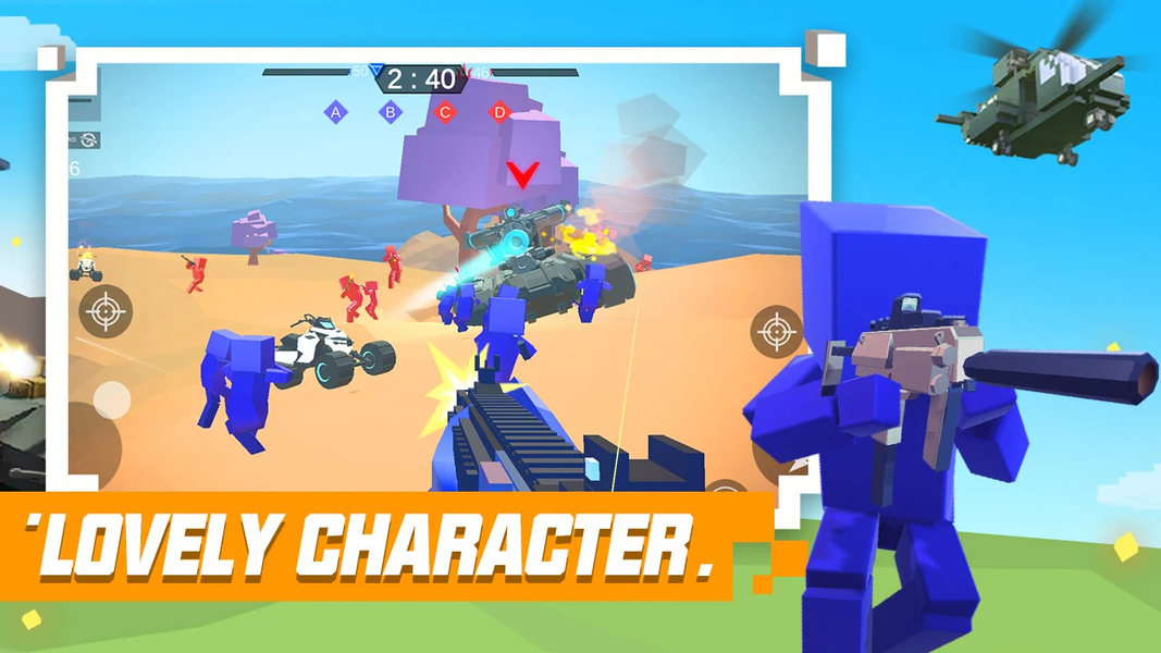 Pixel World:FPS Shoot Game - عکس بازی موبایلی اندروید