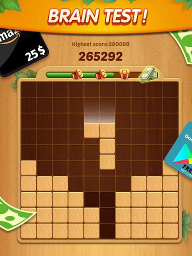 Lucky Woody Puzzle - Block Puzzle Game to Big Win - Gameplay image of android game