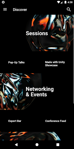 Unite Event App - عکس برنامه موبایلی اندروید