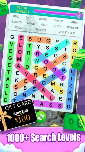 Word Search – Word Puzzle Game - Gameplay image of android game