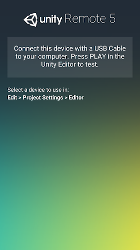 Unity Remote 5 - Image screenshot of android app