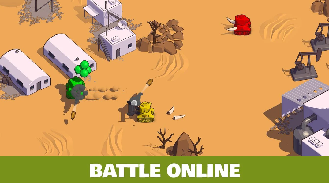 Tanks!!! - Gameplay image of android game