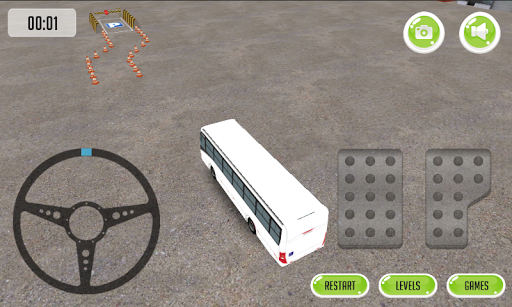 Bus Parking 3D - Gameplay image of android game