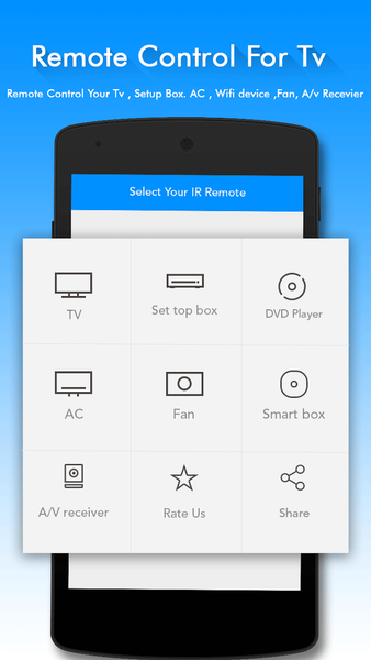 TV Remote Control for TV - Image screenshot of android app