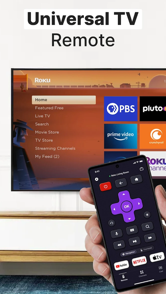 Universal Remote TV Control - Image screenshot of android app