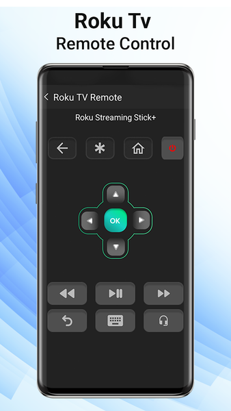 TV remote control for Roku - عکس برنامه موبایلی اندروید