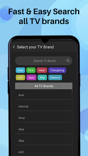 TV remote control for Roku - عکس برنامه موبایلی اندروید