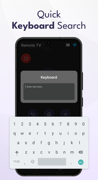 Universal TV Remote Controller - Image screenshot of android app